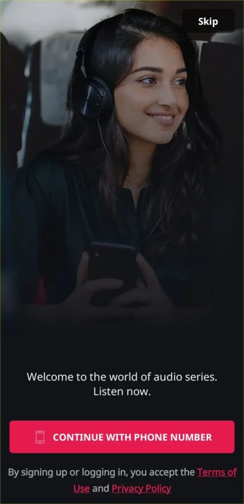 enter phone number