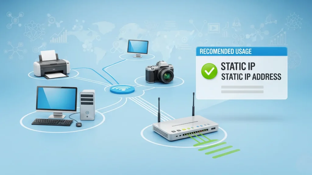 need to set static ip